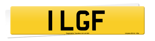 Registration number 1 LGF